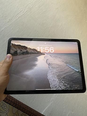 айфон эйр: Планшет, Apple, память 64 ГБ, 10" - 11", Wi-Fi, Б/у, Классический цвет - Черный — 1