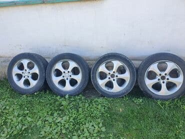 Колеса в сборе 225 / 50 / R 17, Зима, Б/у, Комплект, Легковые, Литые, отверстий - 5