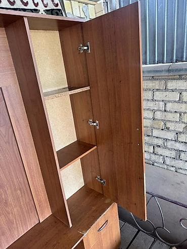 Гарнитуры для прихожей: Прихожая-гардероб из ЛДСП в тёплом древесном оттенке — 5