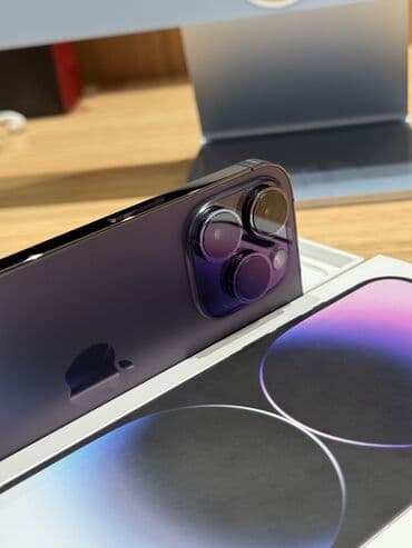 redmi note 3 4pda: IPhone 14 Pro Max, Колдонулган, 256 ГБ, Deep Purple, Куту, 100 % — 5