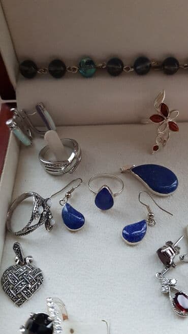 свадебные наборы ручной: Серебро!!! Комплекты серьги + кольца. Отдельно кольца и кулон — 13