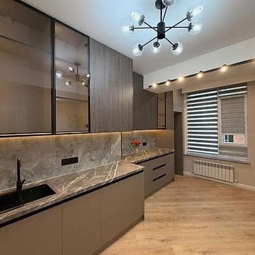 pro group: 2 комнаты, 60 м², Асанбай мкр Элитка, 10 этаж, Дизайнерский ремонт — 1
