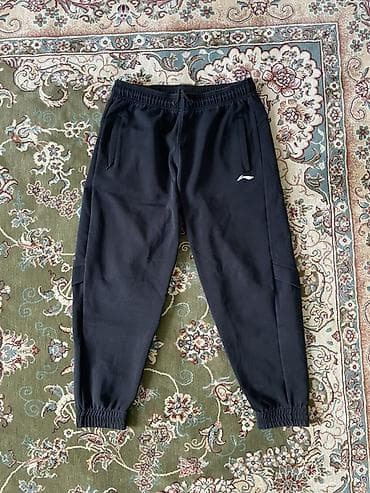 Спецодежда: Мужские спортивные брюки Li-Ning (размер XL) - Цвет: чёрный - — 1