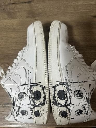 dunk low: Мужские кроссовки, 44, Nike, Б/у, цвет - Белый, Платная доставка, Самовывоз — 5