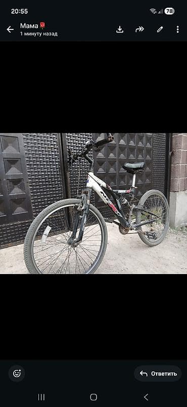 Спорт жана хобби: Тоо велосипеди, Велосипед алкагы M (156 - 178 см), Болот — 1