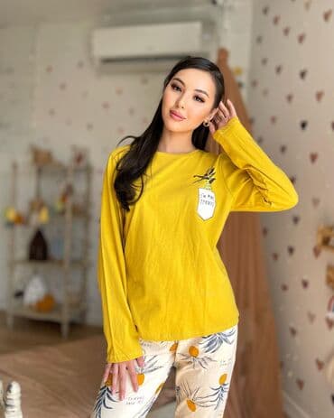 белая ночная сорочка: Домашняя одежда, Штаны, Хлопок, Узбекистанская, Осень-весна — 3