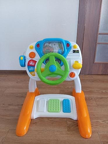 напалчик для игры: Детский интерактивный игровой центр «Автосимулятор» - Яркая панель с — 2