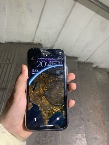 айфон 14 п: IPhone 11, Б/у, 64 ГБ, Белый, Чехол, Кабель — 1