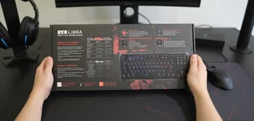 Ноутбуки: Клавиатура, Bloody, Механическая, Проводное подключение, Размер: 100% — 1