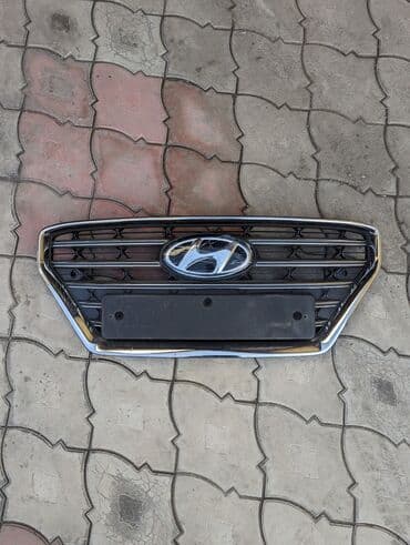 Решетка радиатора Hyundai 2017 г., Б/у, Оригинал