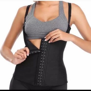 Кислородные подушки: Латексный маечный корсет для похудения и уменьшения объёма талии до — 4