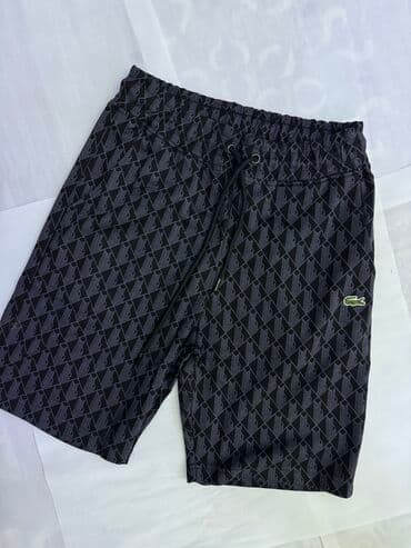 брендовые мужские спортивные костюмы из турции: Мужской спортивный костюм, S, L, XL, Lacoste, Новый, цвет - Черный, Самовывоз — 5