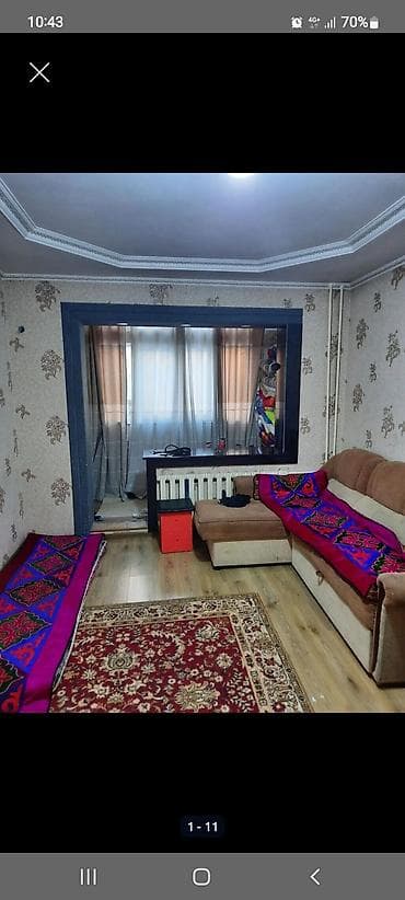 ошский рынак: 1 комната, 33 м² — 2