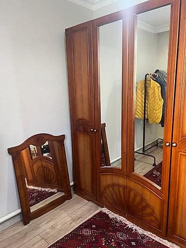 рассрочкк: Спальный гарнитур из массива/МДФ в классическом стиле, цвет тёплый — 2