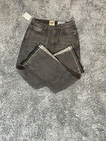 Спорттук костюмдар: Джинсы Gallery Dept. - Цвет: графитовый/стальной серый с эффектом — 2