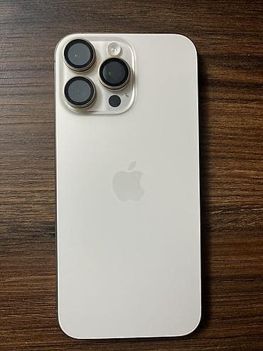 ipone se: IPhone 16 Pro Max, Б/у, 256 ГБ, Desert Titanium, 100 % — 4