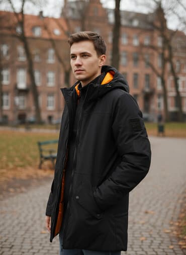 продаю в связи с переездом: Шикарная парка от Reebok. зима — 1