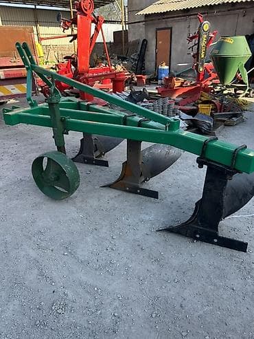 стоп краун: Навесной оборотный плуг 3-корпусный для трактора - Тип: навесной — 3