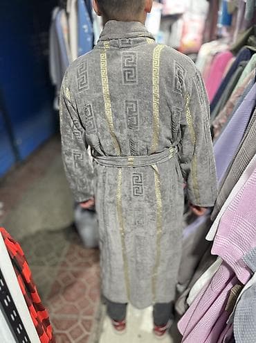 халат: Мужской банный халат ✨ 💯 хлопок | M L XL 2XL 3XL 4XL 0-2500 сом — 8