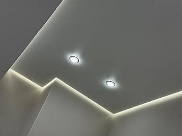 электро м: Натяжной потолок Матовое Монтаж — 10