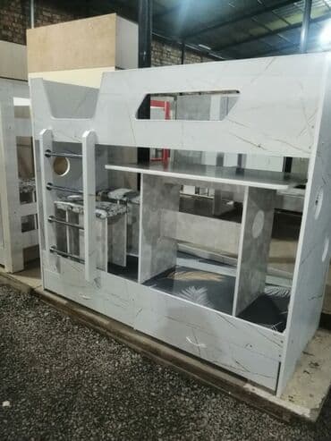 кровать с шухлядами: Двуспальная кровать, Новый, С ящиком для хранения, длина - 2000 см — 4