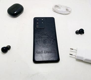 galaxy a12: Samsung Galaxy S20 Ultra, Б/у, 256 ГБ, цвет - Черный, 1 SIM, 2 SIM — 6