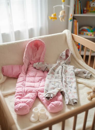 нарядный детские платья для праздников: Детский комплект для девочки: теплый зимний комбинезон и легкий х/б — 1