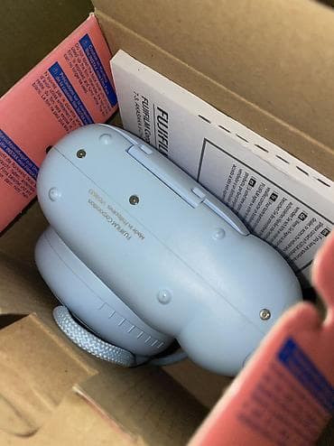 Техника и электроника: FUJIFILM Instax mini 12 — мгновенная камера в цвете Pastel Blue. Самая — 3