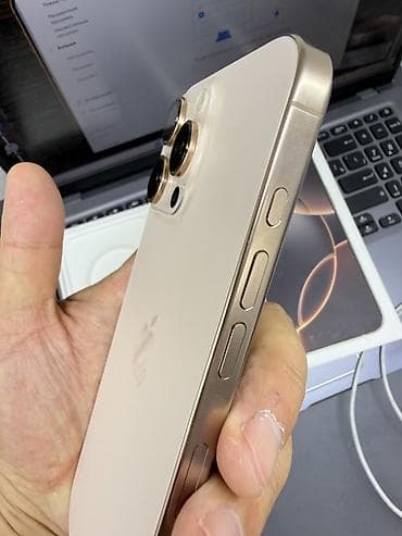 ipod touch: IPhone 16 Pro Max, Б/у, 256 ГБ, Natural Titanium, Коробка, 90 % — 9