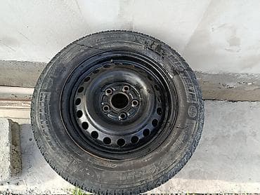 Колеса в сборе 195 / 65 / R 15, Зимняя шипованная, Комплект, Легковые, Железные, отверстий - 5