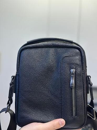 butun кошельки: Классическая сумка, Материал: Натуральная кожа, Регулируемый ремень, Мужские, Новый — 2