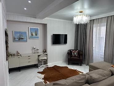2 комнаты, 68 м², Асанбай мкр Элитка, 10 этаж, Евроремонт — 3