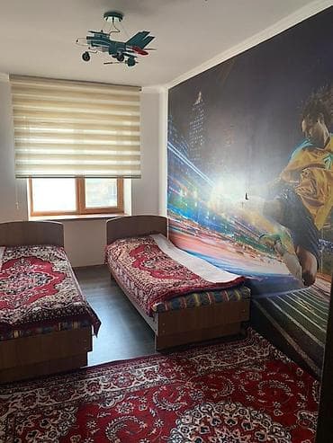 места для отдыха: 3 комнаты, 95 м², 2 этаж, Евроремонт — 3