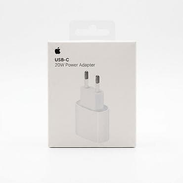 Техника и электроника: Сетевой адаптер питания Apple USB‑C 20W - Мощность: 20 Вт (поддержка — 1