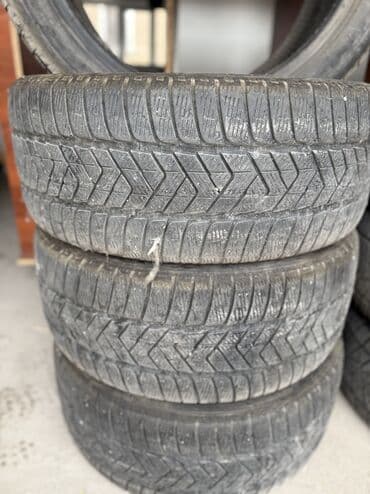 погрузчик шина: Шины 255 / 45 / R 20, Зима, Б/у, Комплект, Япония, DUNLOP — 1