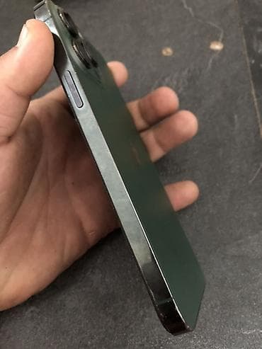 ayfon 13 pro: IPhone 13 Pro Max, Б/у, 128 ГБ, Alpine Green, Защитное стекло, Кабель, 76 % — 3