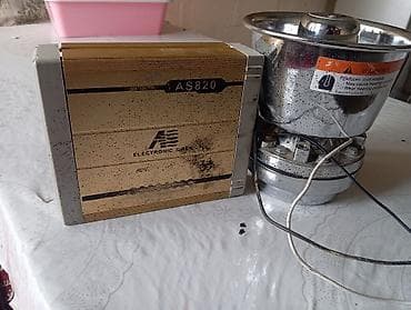 Электронная сирена AS AS820 с выносным громкоговорителем/рогом