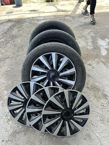 4 108: Колеса в сборе 175 / 65 / R 14, Лето, Комплект, Легковые, Железные — 2
