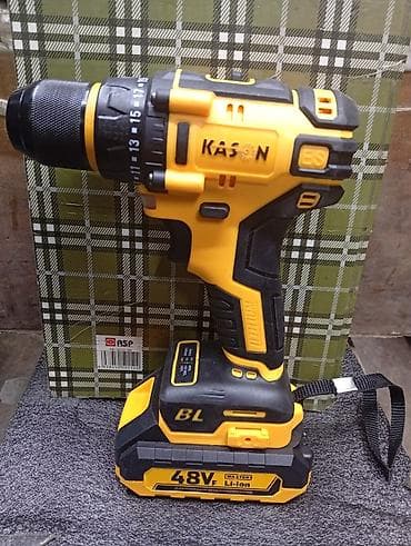 Инструменты: Аккумуляторная дрель-шуруповёрт KASAN BL - Бесщёточный двигатель — 1