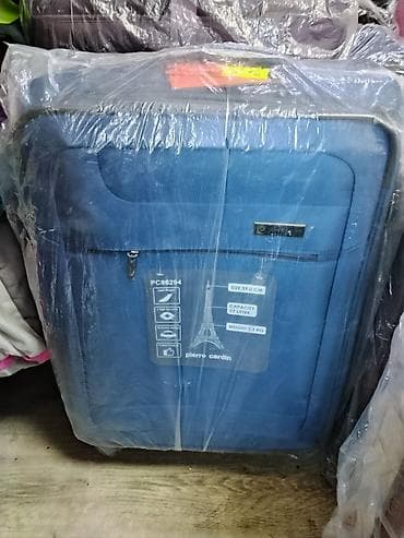 Чемоданы: Мягкий чемодан Pierre Cardin PC86294 на колёсах - Размер: 59 см — 1