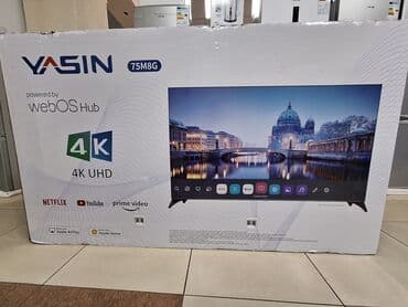 ls 4 6: Телевизор YASIN 75 M8G Webos тв качество 4к UHD беспроводная связь — 3