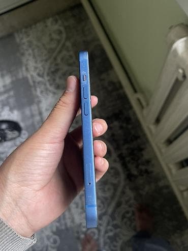 i̇phone 13: IPhone 13, Б/у, 128 ГБ, Синий, Зарядное устройство, Чехол, Коробка, 78 % — 7