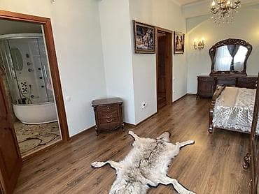 частные дома: Коттедж, ЦО Кейсар, Чолпон-Ата, Парковка, стоянка, Охраняемая территория, Сауна — 5