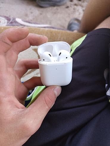 Кулакчындар: Зымсыз ичине салынуучу кулакчындар, Apple, Airpods 2, Колдонулган — 1