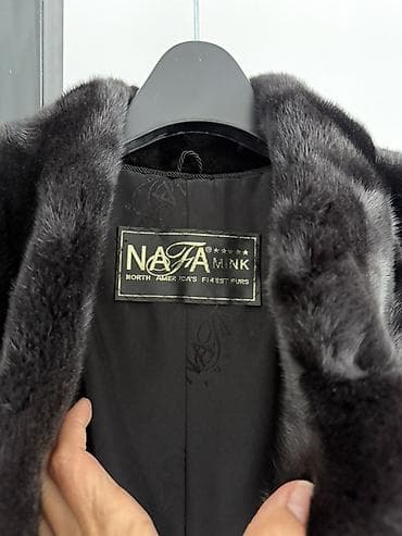 кастом: Шуба натуральная норковая «Black Lama” Б/У,в идеальном состоянии — 3