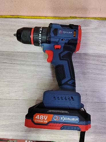 темляк: Аккумуляторная дрель-шуруповерт Excalibur 48V (Li‑Ion) - Бесщёточный — 2