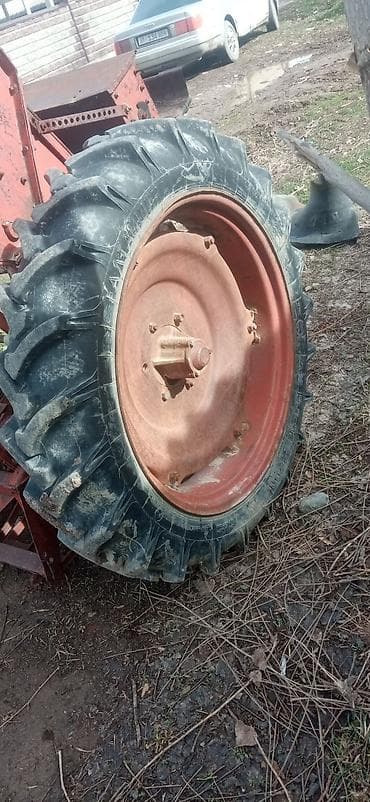 chery tiggo: Колеса в сборе R 32, Всесезонная, Б/у, Пара, С/х техника, Железные, отверстий - 6 — 1