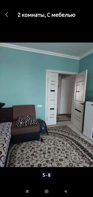 долгосрочная аренда квартир учкун: 2 комнаты, Агентство недвижимости, Без подселения, С мебелью полностью — 3