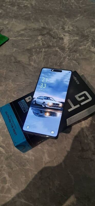 универсальные мобильные батареи для планшетов skymaxx: Infinix GT 20 Pro, Колдонулган, 128 ГБ, түсү - Кара, 2 SIM — 4