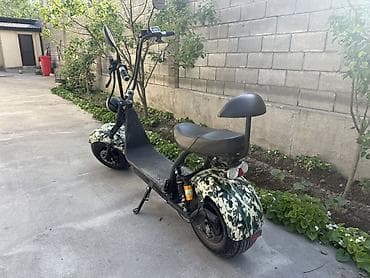 ом: Электроскутер Citycoco (чоппер-стиль) - Форм‑фактор чоппера с высокой — 1